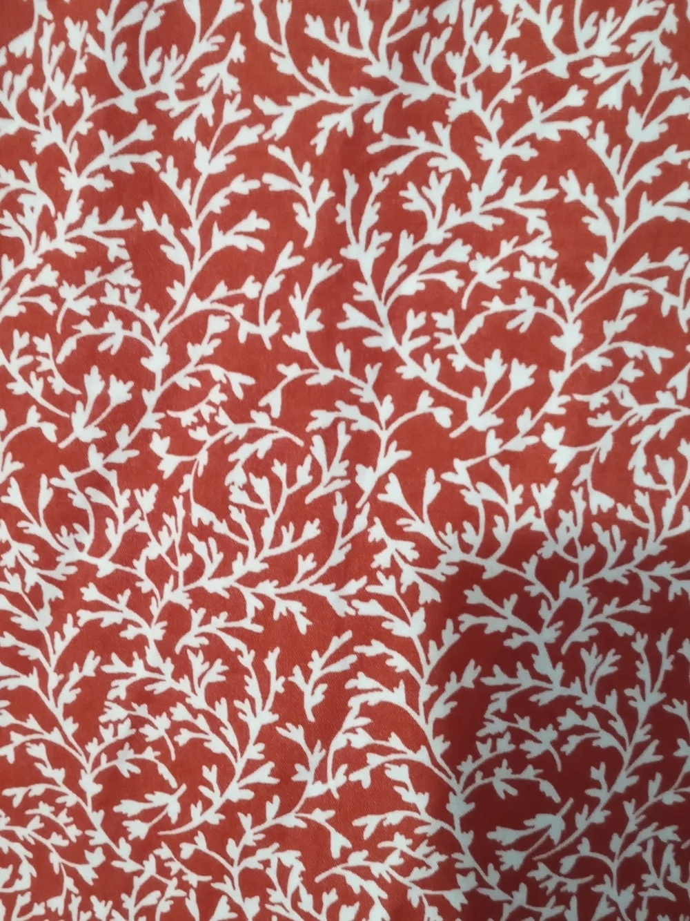 J. Crew Red and White Short-Sleeve Printed Button-Down Shirt